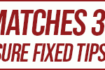 Fixed Matches 100% Legit