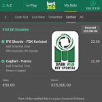 Dark Web Fixed Matches