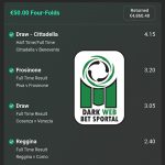 Dark Web Fixed Betting 1×2